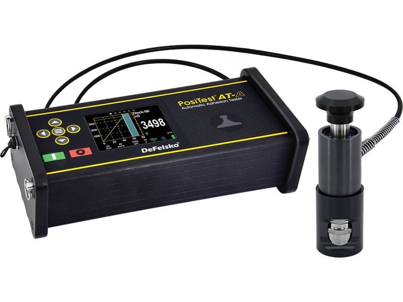 DeFelsko ATA20 PosiTest AT-A Automatic Pull-off Adhesion Tester with 20mm Dollies Kit, # ATA20A, for Coatings on Metals, Range 0.7 - 24 MPa / 100 - 3500 psi / 100 - 7550 N
