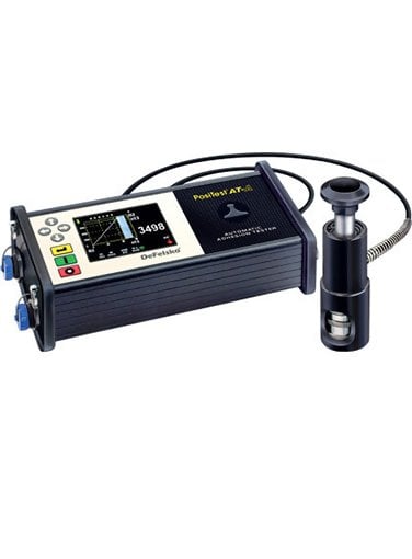 DeFelsko ATA20 PosiTest AT-A Automatic Pull-off Adhesion Tester with 20mm Dollies Kit, # ATA20A-B, for Coatings on Metals, Range 0.7 - 24 MPa / 100 - 3500 psi / 100 - 7550 N