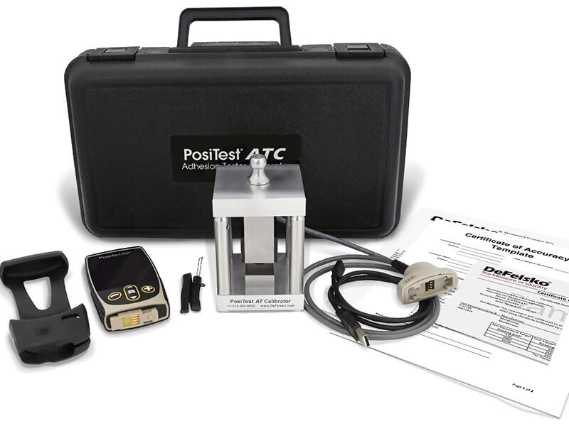 DeFelsko ATC1 PosiTest Calibrator Adhesion Tester Accuracy Verification Kit