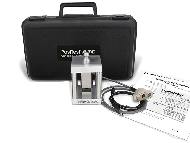 DeFelsko ATC1 PosiTest Calibrator Adhesion Tester Accuracy Verification Kit